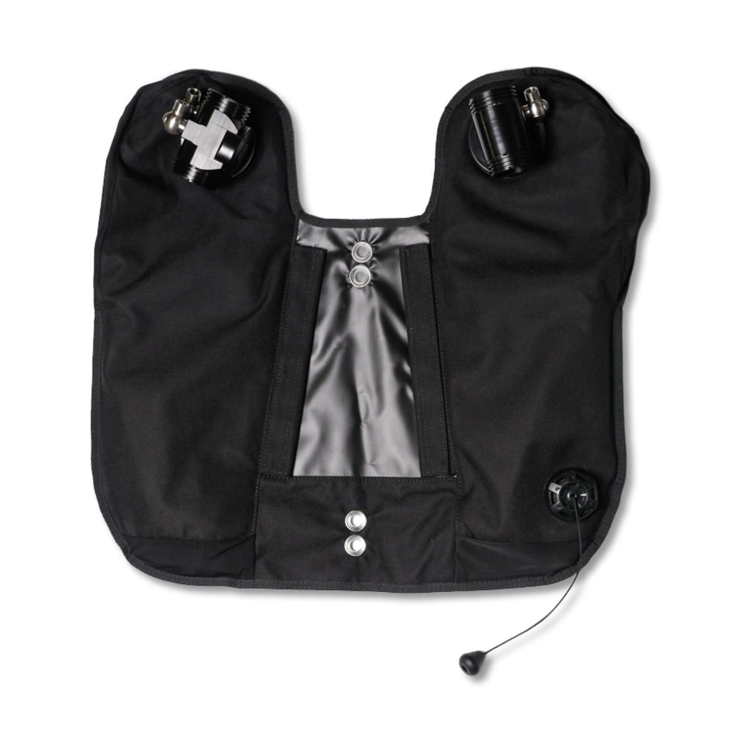 Gegenlungen JJ-CCR mit T-Stücken und ADV