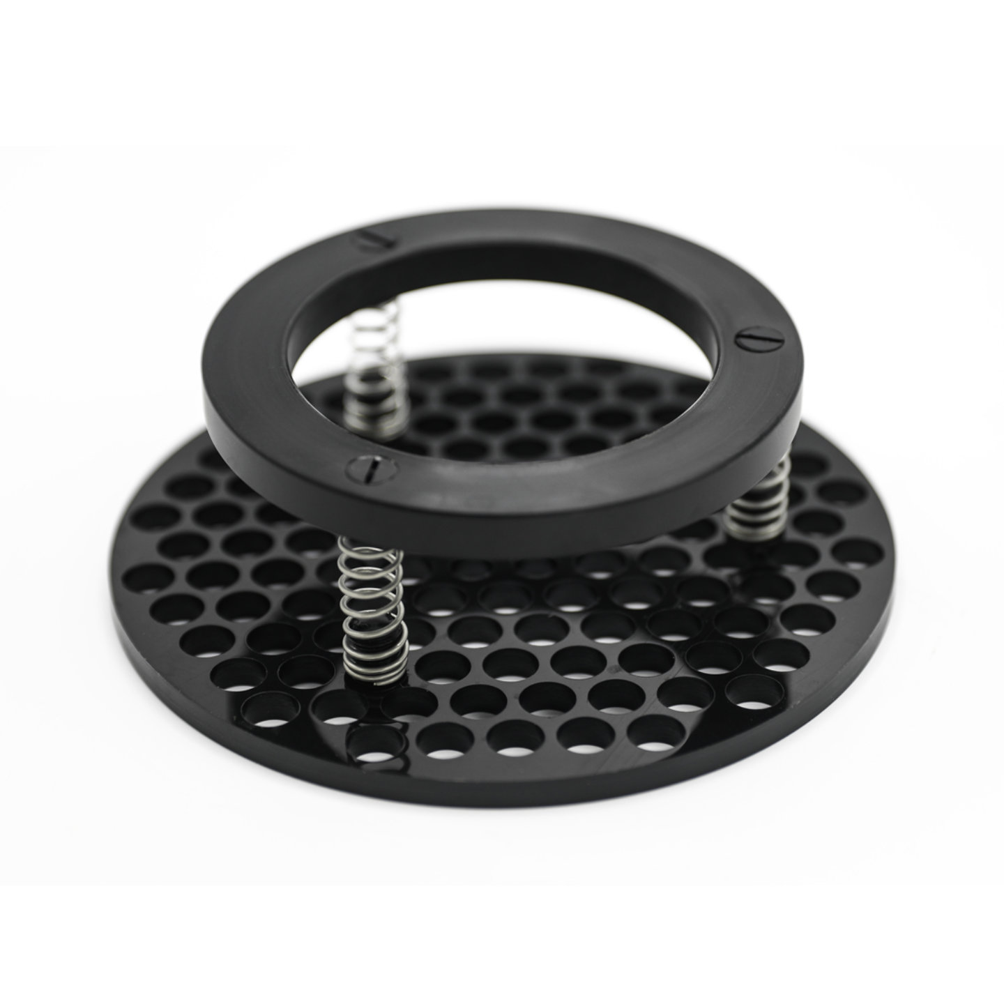 Scrubber Grundplatte mit Federn axial