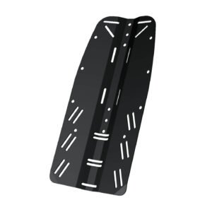 Upstream Backplate Edelstahl 3 mm Black Edition Lang