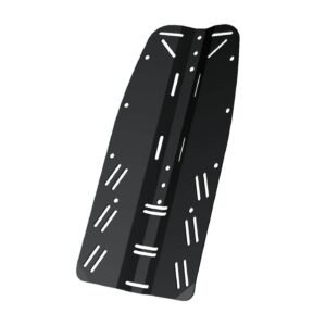 Upstream Backplate Edelstahl 3 mm Black Edition Lang